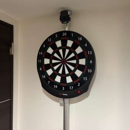 GRAN DARTS ダーツボード/スタンド セット【オンライン対戦搭載】-Bluetoothでスマホと連動 家庭用電子ダーツボード-