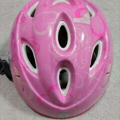 ハートキャッチプリキュアの自転車用ヘルメット