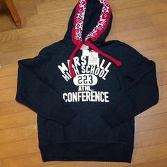 『受け付けてます！』厚手　トレーナー　ブラック　FRANKLIN...