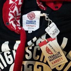 『受け付けてます！』厚手　トレーナー　ブラック　FRANKLIN MARSHALL Lサイズ 未使用の画像