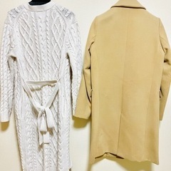 決まりました★INGNI チェスターコート&GU ニットロングカーディガンの画像