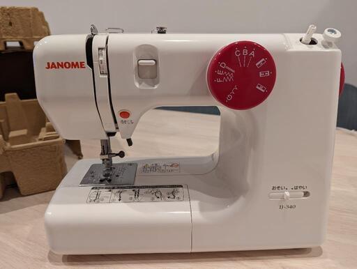 再値下げしました！　JANOMEミシン　IJ-340 美品でまだまだ使えます！