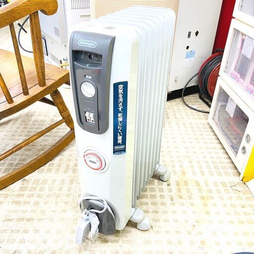 12/18【ジモティ特別価格】デロンギ/DeLonghi オイルヒーター H770812EFSN 暖房