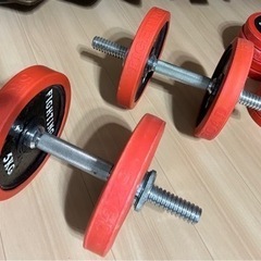 ダンベル : 片手 20kg × 2個セット 合計40kg