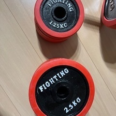 ダンベル : 片手 20kg × 2個セット 合計40kgの画像