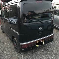 アトレーワゴン　車検　令和6年7月　ブラック ターボの画像