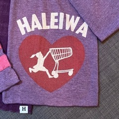 ハレイワスーパーマーケット マフラー パープルの画像