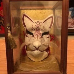 【ハンドメイド】狐面
