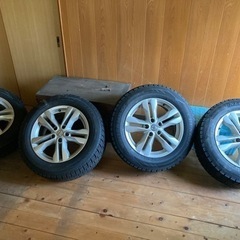 売れました🙇　中古　225/60R17 スタッドレスタイヤホイール付き４本セット