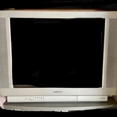 ブラウン管テレビです。