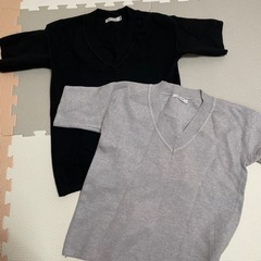 半袖ニット　2着セット