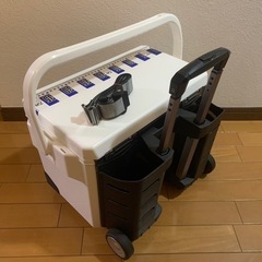 【新品】クーラー　15L ＋取っ手　ガラガラタイプ　［交換可］の画像