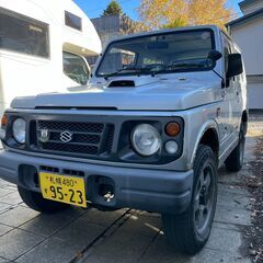 （商談中につき一時締め切り）ジムニーＪＡ２２Ｗ　★絶好調　5速MT・4WD・ICターボ★　H8年式　シルバーの画像