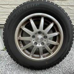 【最終値下げ】 スタッドレス タイヤ ホイール 215/60R1...