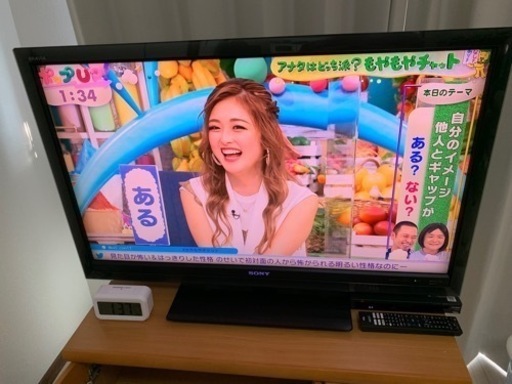 SONY BRAVIA 40インチ　Blu-rayレコーダー　テレビ台セット