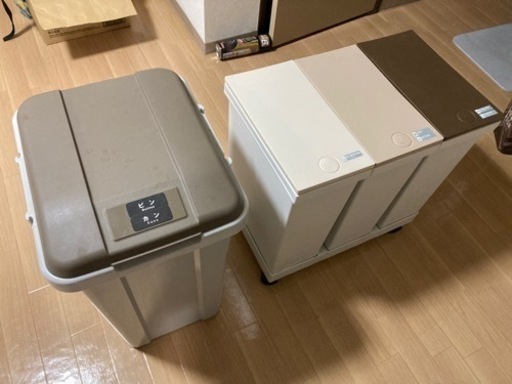 【受渡し者決定】ゴミ箱2種類