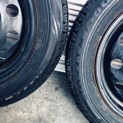 冬タイヤ 185/60R15 ホイール付ブリザック4本組の画像
