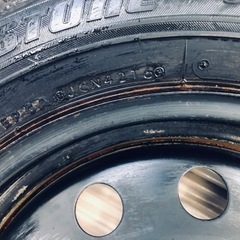 冬タイヤ 185/60R15 ホイール付ブリザック4本組の画像