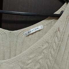 ニットベストの画像