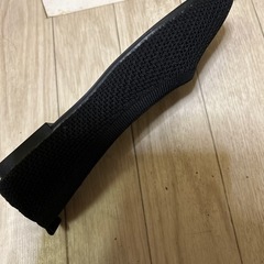 ローヒールの柔らかパンプス　ブラック　CN40の画像