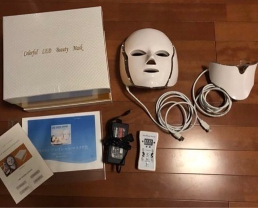 業務用エステ用品⑤ LEDフェイシャルマスク７色(顔～首) 美顔器