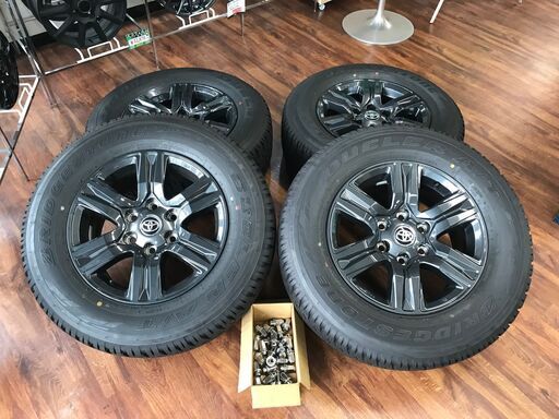 トヨタ　ハイラックス 後期 Zグレード 純正17インチ　納車外し　４本