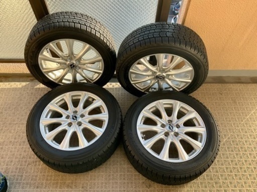 中古 ホイール付き国産スタッドレスタイヤ 16インチ 4本セット205/55R16