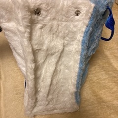 ミッキーマウスぬいぐるみ付きふわふわ手提げバッグの画像