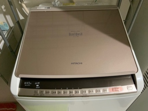 (受渡決まります)日立洗濯乾燥機　BW-DV80C