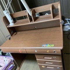 机、椅子、引き出し、ライトセット