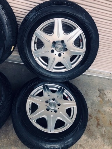 冬タイヤ 225/60R16 アルミ付ブリザック 4本組