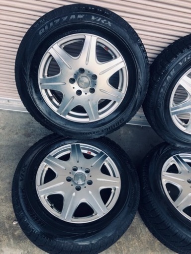 冬タイヤ 225/60R16 アルミ付ブリザック 4本組
