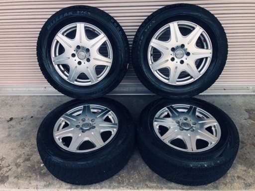 冬タイヤ 225/60R16 アルミ付ブリザック 4本組