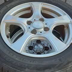 スタッドレスホイールセット買い換えのため！