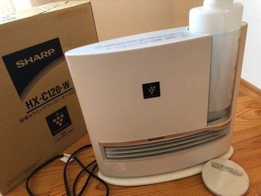 SHARP  加湿セラミックファンヒーター