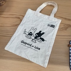 じっくりコトコト 非売品 ★ リサとガスパール トートバッグ ★ 新品の画像