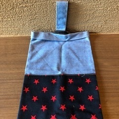 上靴入れ　ハンドメイド　上靴袋の画像