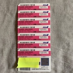 【お取引中】ANA株主優待券　2023年5月31日まで
