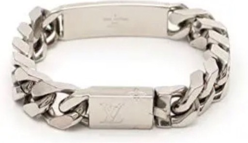 ルイヴィトン　美品　ブラスレ LVチェーン M62486