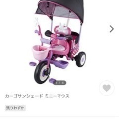 ミニーちゃん　お散歩三輪車