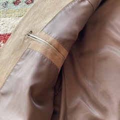 スエード風ジャケットの画像