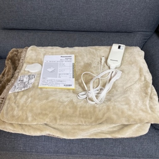 急募　パナソニック　電気かけしき毛布　美品