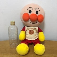 アンパンマン　大きいぬいぐるみ(エプロン付き)