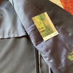 紺ブレザー　金ボタンの画像