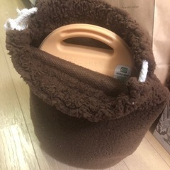 ニトリ　カバー付き湯たんぽ　の画像