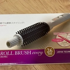 ヘアアイロン ホットロールブラシの画像