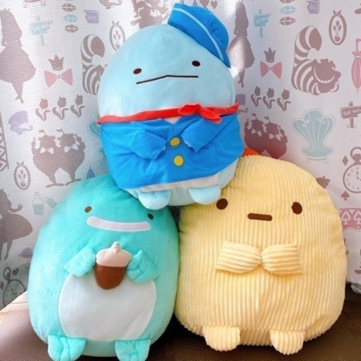 【決まりました！】すみっコぐらし　特大ぬいぐるみ　3点セット！
