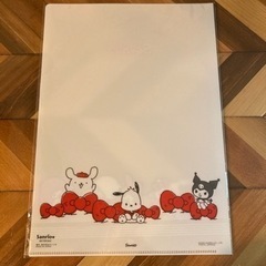 サンリオクリアファイルの画像