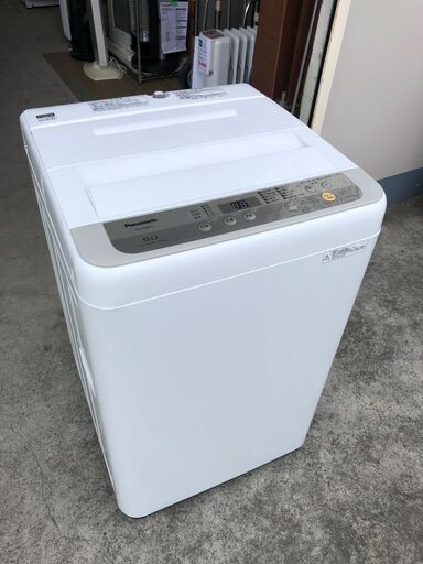 【動作保証あり】Panasonic パナソニック 2018年 NA-F50B12 5.0kg 洗濯機【管理KRS515】