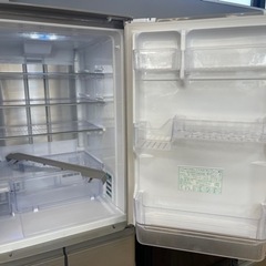 安心の6ヶ月保証付き！！ SHARP 5ドア冷蔵庫 SJ-PW42B-S 2016年製 412L